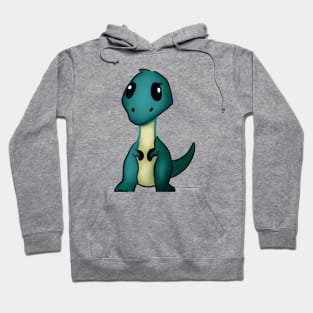 Cute Dinosaur Drawing Hoodie